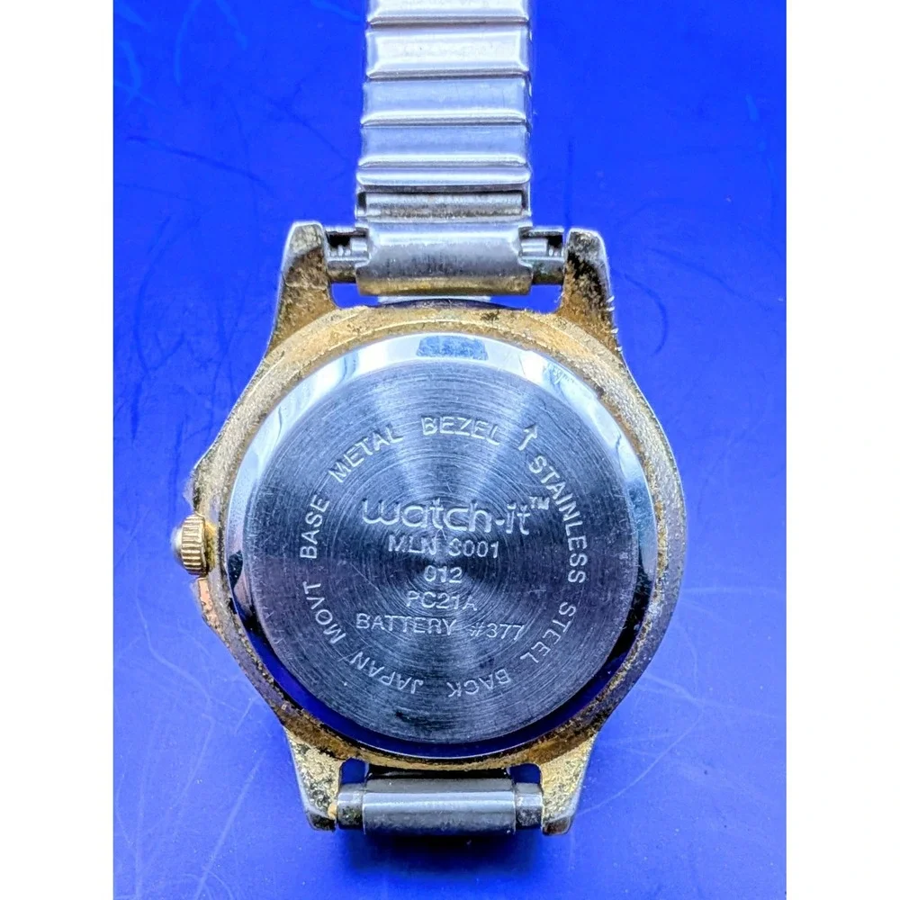 Watch It Women's Wrist Watch White Dial - New‎ Battery